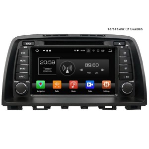 Mazda 6 Android bilstereo navigation multimedia Bluetooth 2012-2014